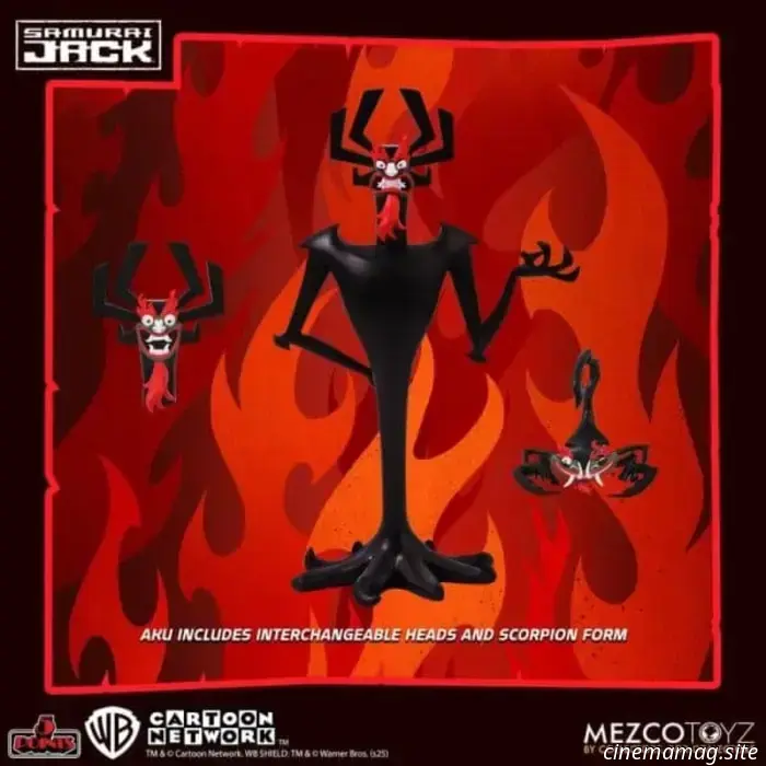 Samurai Jack is now part of Mezco Toyz's 5 Points collection with a premium action figure set.