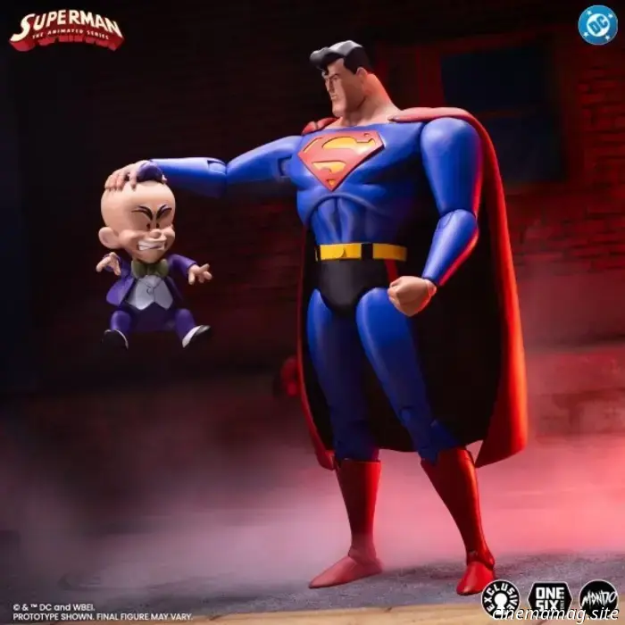 Mondo svela l'action figure in scala 1/6 di Superman: The Animated Series