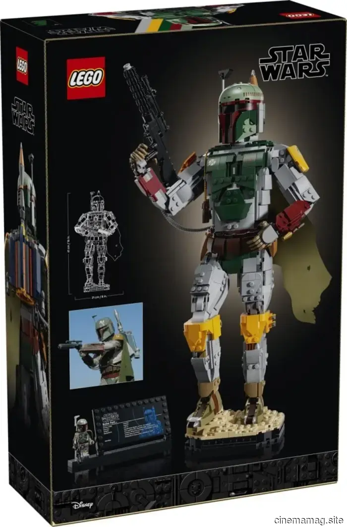 Набор сборной фигурки Боба Фетта из LEGO Star Wars поступит в продажу в августе