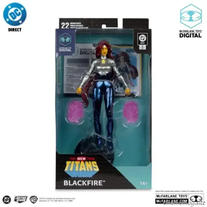 McFarlane Toys reveals new DC Direct figures of Batgirl, Blackfire, Man-Bat, and Red Tornado.