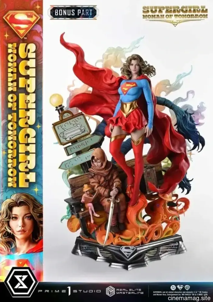 Prime 1 Studio has unveiled the Supergirl: Woman of Tomorrow Real Elite Masterline Series statue.