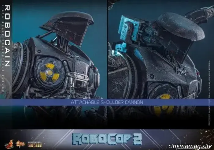 Hot Toys presenta las figuras a escala 1/6 de RoboCop y RoboCain de RoboCop 2