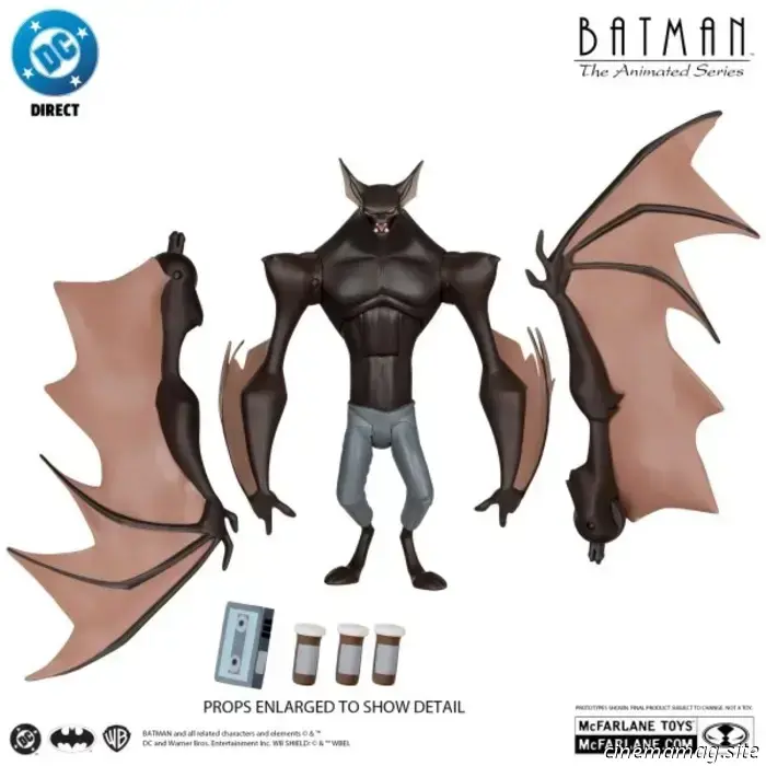 McFarlane Toys reveals new DC Direct figures of Batgirl, Blackfire, Man-Bat, and Red Tornado.