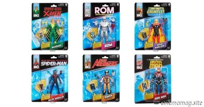 Hasbro has unveiled new additions to its Marvel Legends Series inspired by comics, featuring Rom, Daken, Adam Warlock, and others.