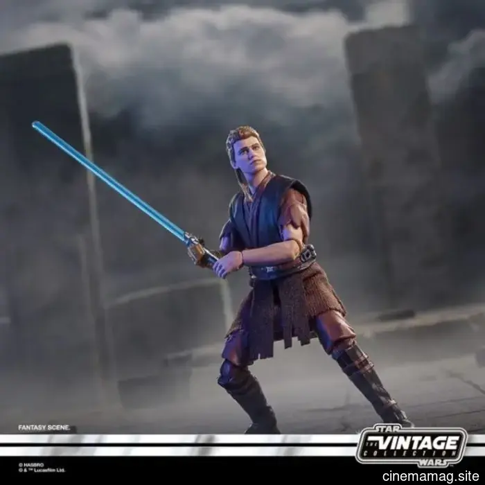Anakin, Luuke Skywalker, and others are included in Hasbro’s Star Wars: The Vintage Collection with the recent action figure announcements.