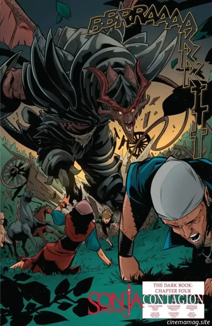 Comic Book Sneak Peek – Sonja Reborn #4