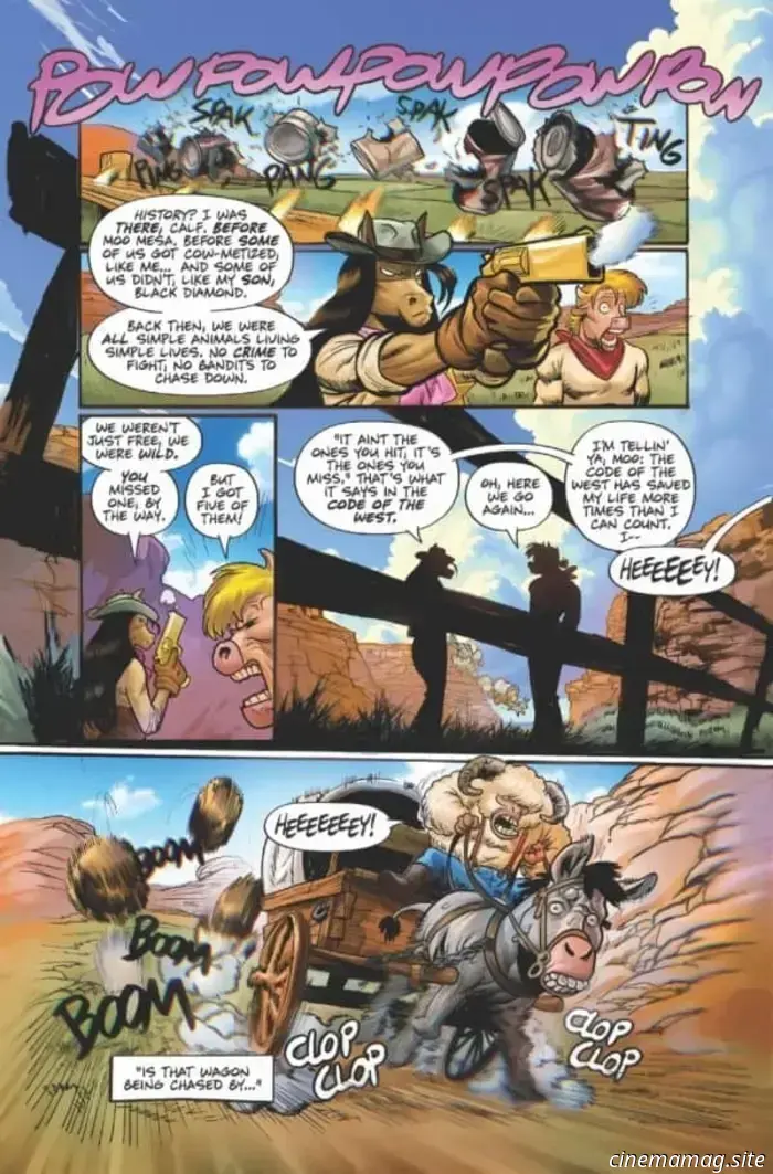 Wild West C.O.W.-Boys of Moo Mesa regresan con un primer vistazo a la nueva serie de cómics