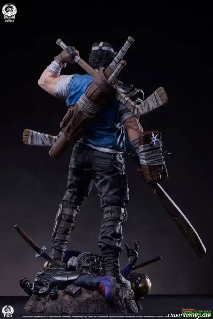 Casey Jones se une a la línea de leyendas de las Tortugas Ninja Mutantes Adolescentes de Premium Collectibles con una estatua a escala 1:3