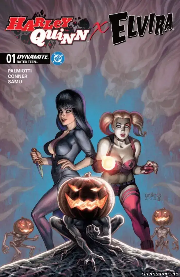 Vista previa del cómic – Harley Quinn X Elvira n.º 1
