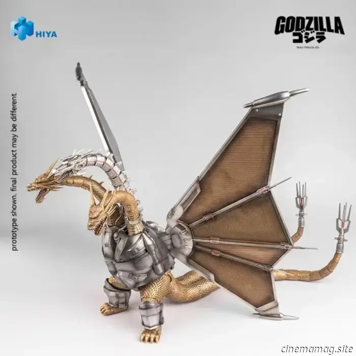 Hiya Toys has released the Mecha King Ghidorah figure from the Exquisite Basic Series, based on Godzilla vs. King Ghidorah.