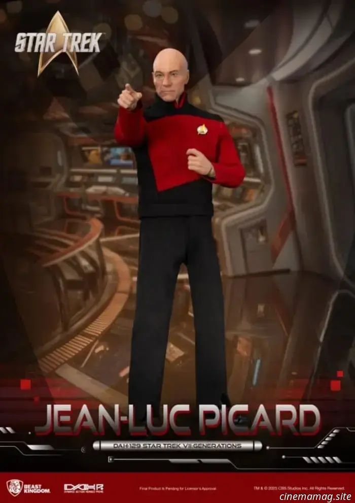 Спок и Пикар присоединяются к линейке динамичных фигурок Beast Kingdom Star Trek Dynamic 8ction Heroes.