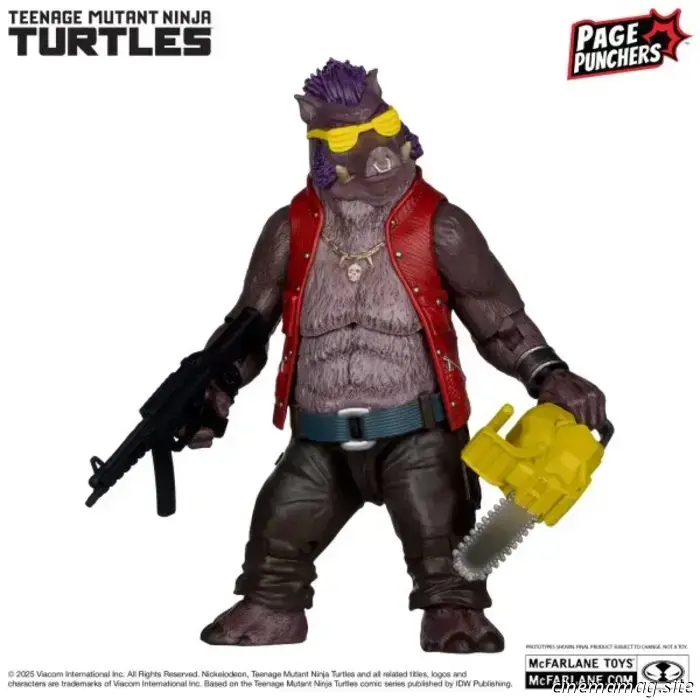McFarlane Toys has revealed new Teenage Mutant Ninja Turtles Page Punchers figures.