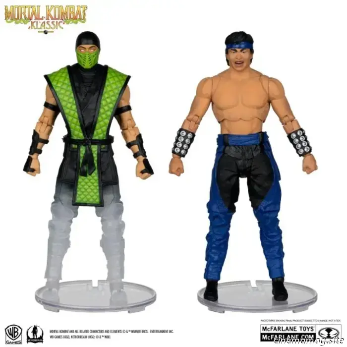 McFarlane Toys lancia una nuova ondata di action figure della serie Mortal Kombat Klassic