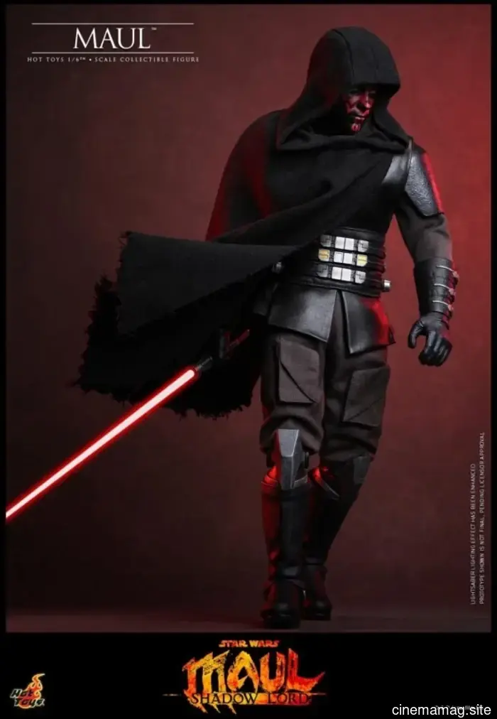 Hot Toys has revealed a sixth scale figure of Maul from Star Wars: Maul – Shadow Lord.
