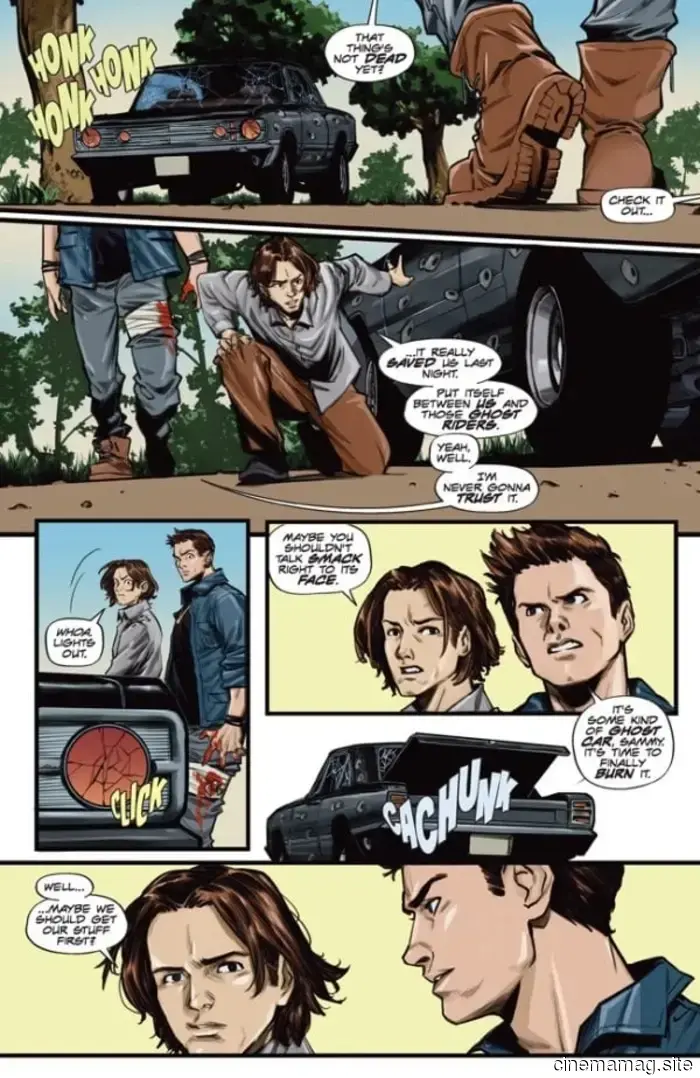 Vista previa del cómic – Sobrenatural #6