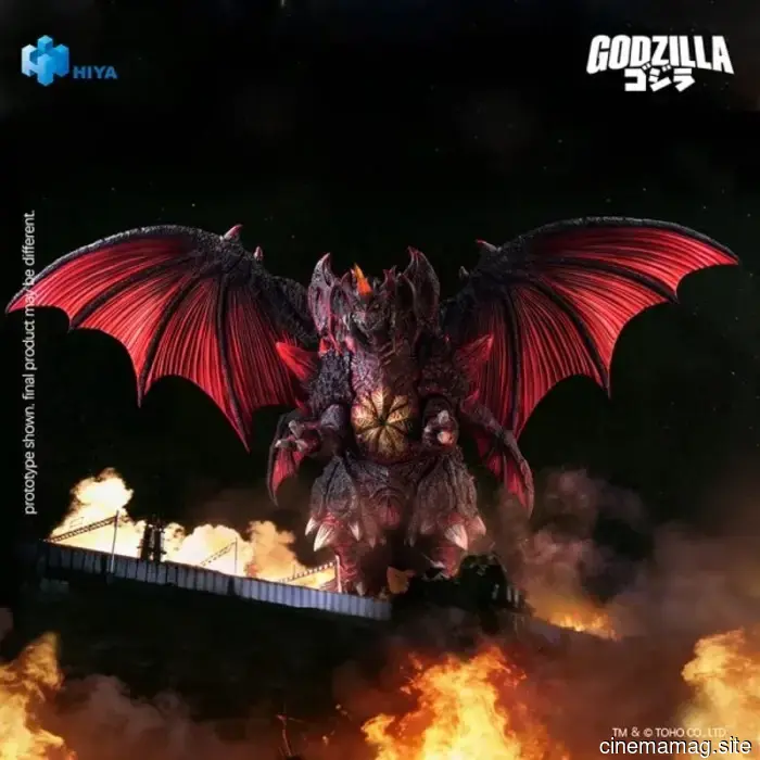 Hiya Toys releases the Exquisite Basic Series Destoroyah figure from Godzilla vs. Destoroyah.