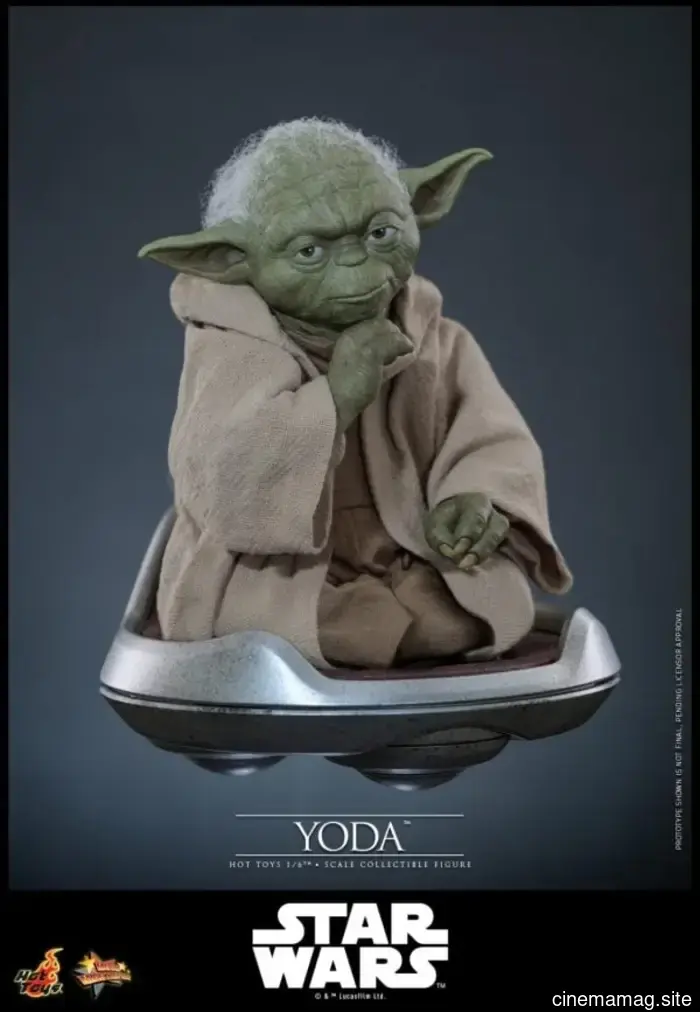 Yoda is now part of Hot Toys’ Star Wars: Episode III – Revenge of the Sith collection with a sixth scale figure.