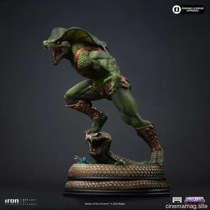 Кобра Хан присоединяется к коллекции Art Scale Masters of the Universe от Iron Studios с новой статуей