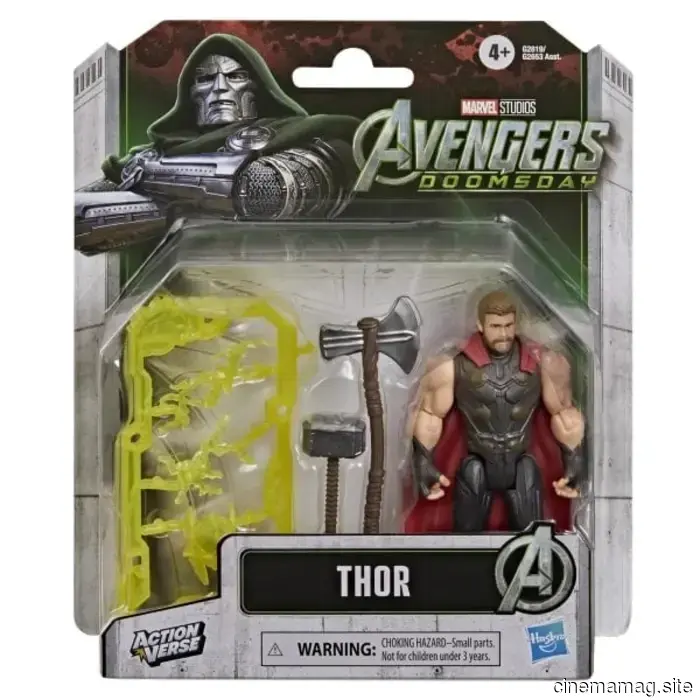 Hasbro has revealed the Marvel’s Avengers: Doomsday Actionverse and Titan Heroes figures.