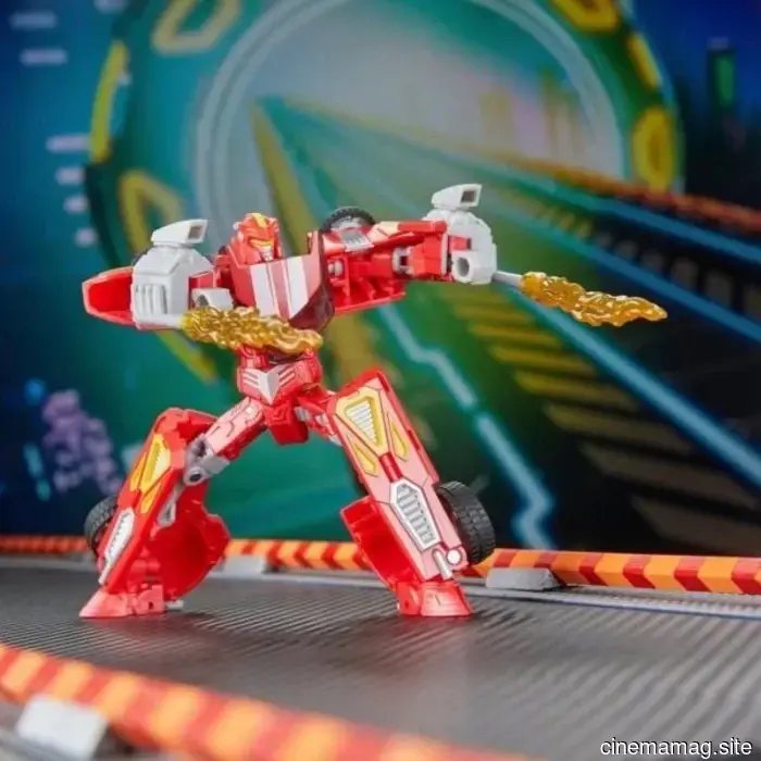 Hasbro introduces new Hot Wheels X Transformers transforming robot figures.