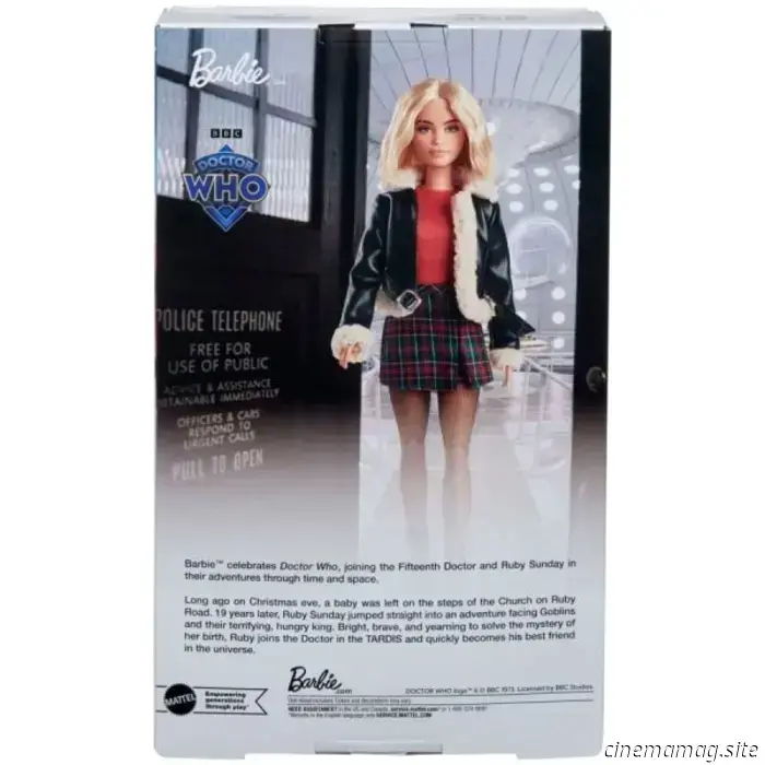 Mattel reveals Barbie dolls featuring The Fifteenth Doctor and Ruby Sunday from Doctor Who.