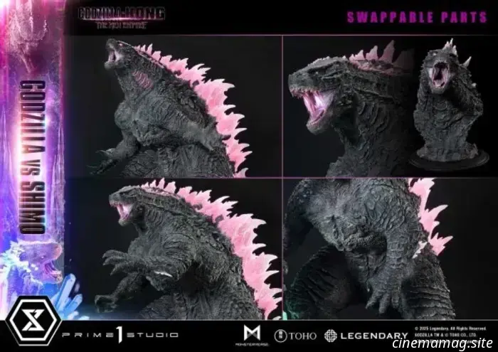 La statua da collezione Godzilla vs Shimo di Prime 1 Studio da Godzilla x Kong: The New Empire