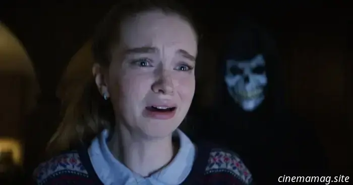 In the trailer for Night of the Reaper, a babysitter is pursued by a masked murderer.