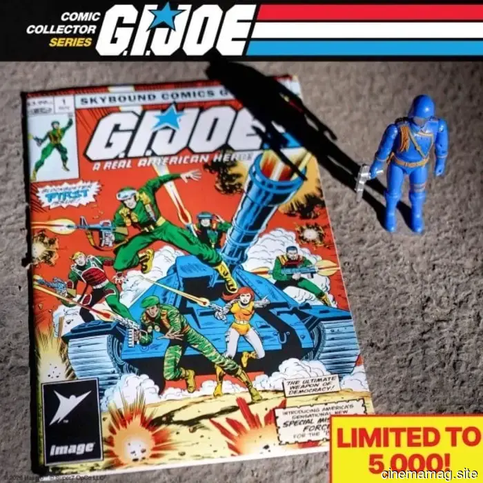 Super7 has revealed the G.I. Joe: A Real American Hero ReAction+ Cobra Commander & Comic Book Box Set.