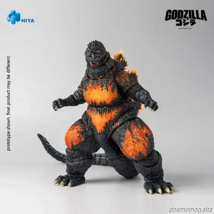 Hiya Toys has released the Exquisite Basic Series figure of Burning Godzilla from Godzilla vs. Destoroyah.