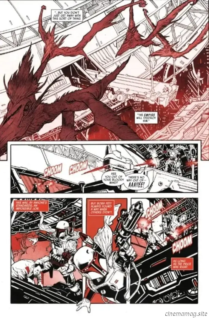 Star Wars: Boba Fett – Nero, Bianco e Rosso #1 - Anteprima del fumetto