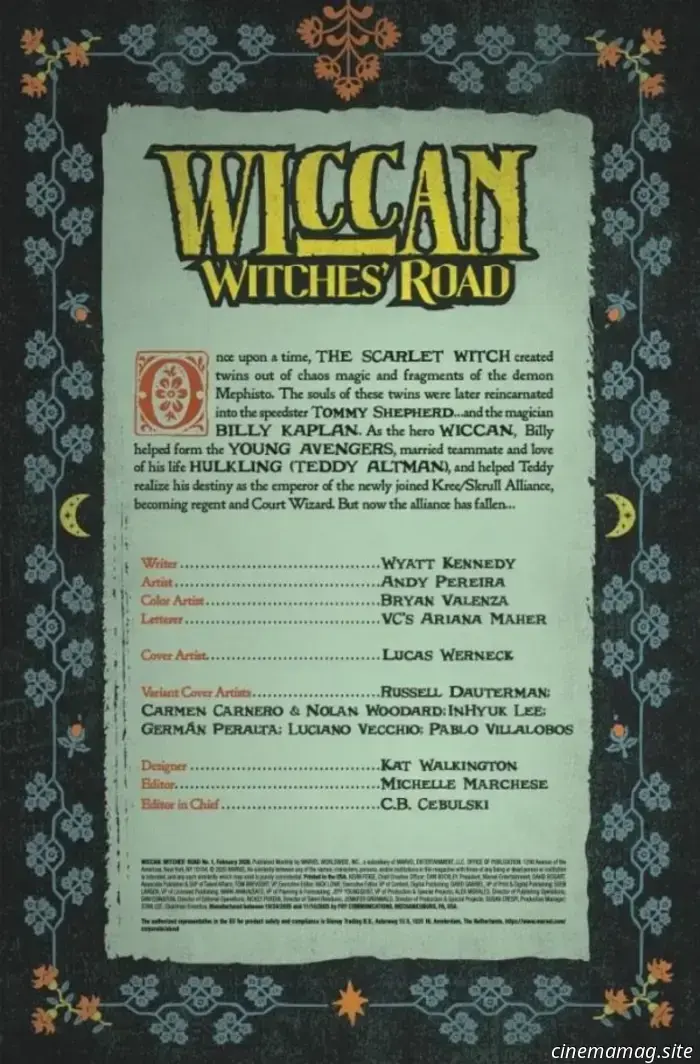 Превью комикса — Виккан: Дорога ведьм №1