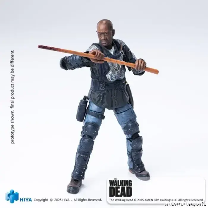 Морган Джонс пополняет коллекцию Hiya Toys «The Walking Dead Exquisite Mini Series» новой фигуркой