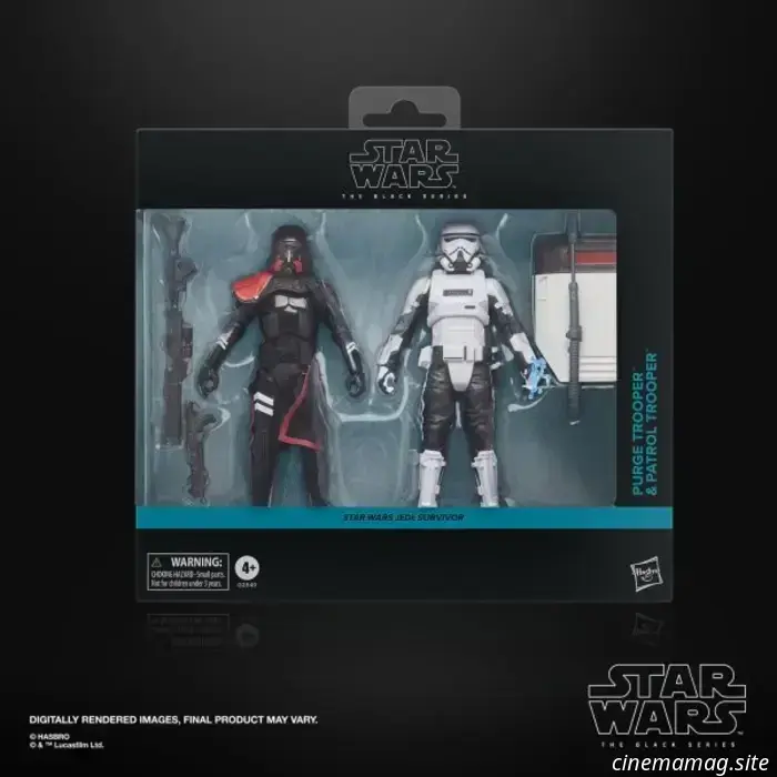 Hasbro reveals new figures from Star Wars: The Black Series, featuring Darth Vader, Boba Fett, Purge Trooper, and Patrol Trooper.