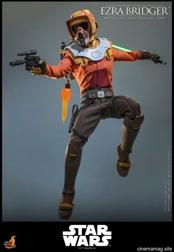 Hot Toys has released new sixth scale figures of Sabine Wren and Ezra Bridger from Star Wars Rebels.