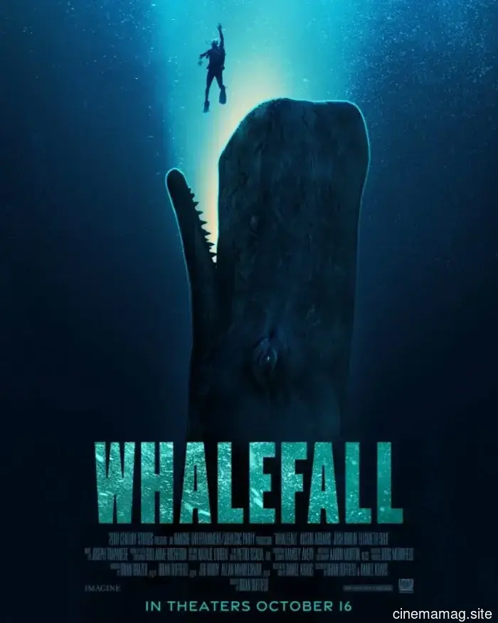 Austin Abrams diventa uno spuntino per balene in difficoltà nell'ultimo trailer di Whalefall.
