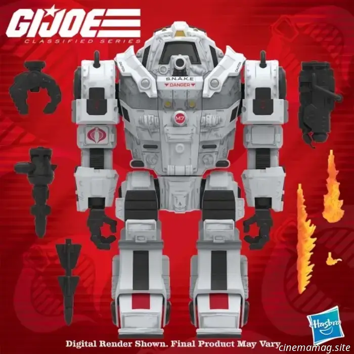 Hasbro's latest reveals for the G.I. Joe: Classified Series feature the A.W.E. Striker, Cobra S.N.A.K.E., along with additional M.A.S.S. Device and Retro Cardback editions.