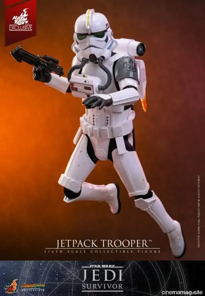 Star Wars Jedi: Survivor figura del Jetpack Trooper svelata da Hot Toys