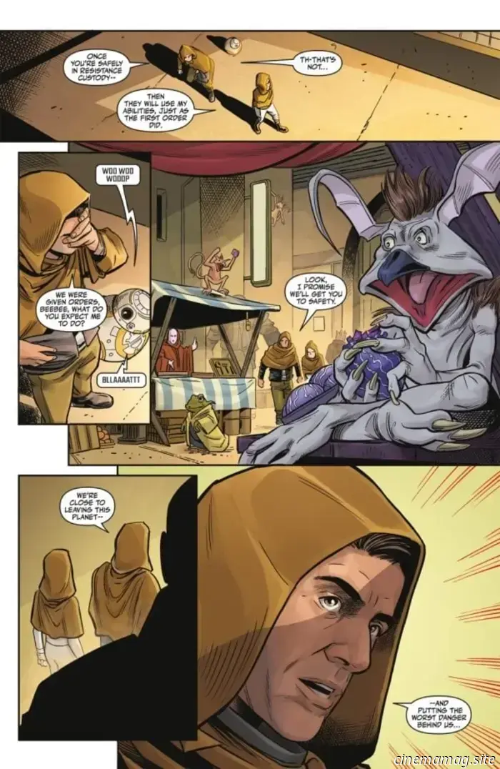 Star Wars: Historias del Hiperespacio – Rompecódigos #3 - Avance del cómic
