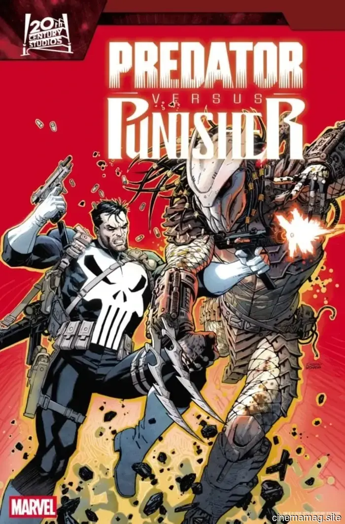 Marvel reveals a crossover series featuring Predator and Punisher.