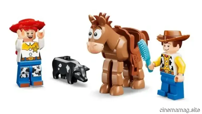 LEGO Disney История игрушек 5 Набор ранчо Блейза раскрыт