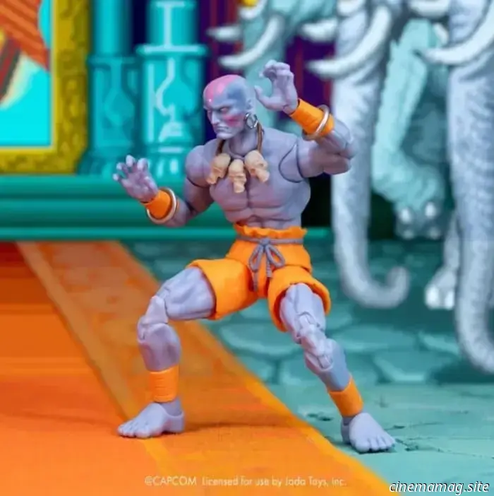 Jada Toys is set to bring their Ultra Street Fighter II Player 2 figures of M. Bison and Dhalsim to Comic-Con.