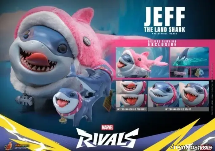 Marvel Rivals’ Jeff the Land Shark is being made into a sixth-scale figure by Hot Toys.