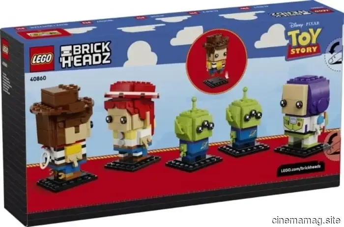 LEGO will be releasing new BrickHeadz sets inspired by Disney's Alice in Wonderland and Toy Story in June.