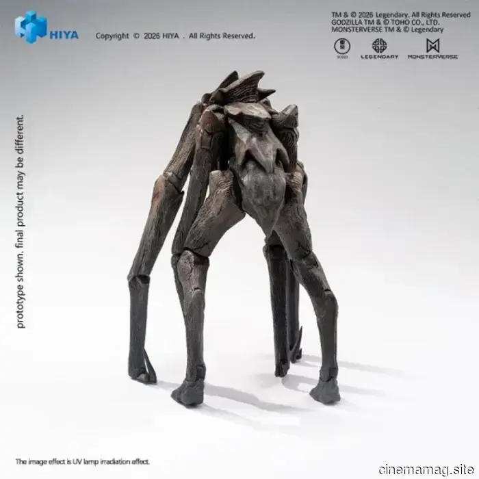 El MUTO del MonsterVerse se une a la línea de figuras de acción Exquisite Basic Series de Godzilla de Hiya Toys.