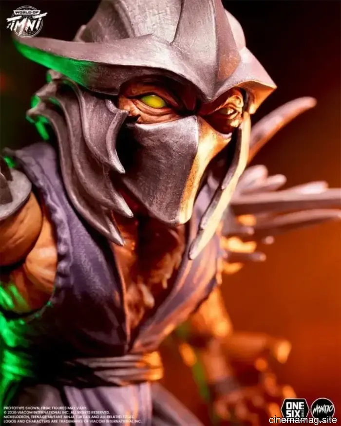 Mondo begins taking pre-orders for the sixth scale figure of Shredder from Teenage Mutant Ninja Turtles.