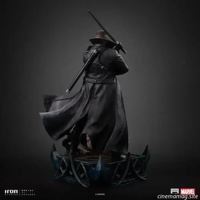 La statua da collezione di Blade della Marvel svelata da Iron Studios