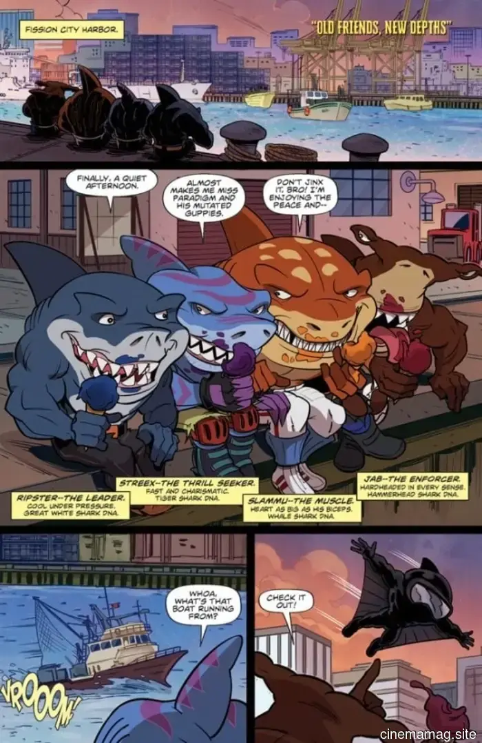 Предварительный просмотр комикса – Уличные акулы Годовой выпуск 2026