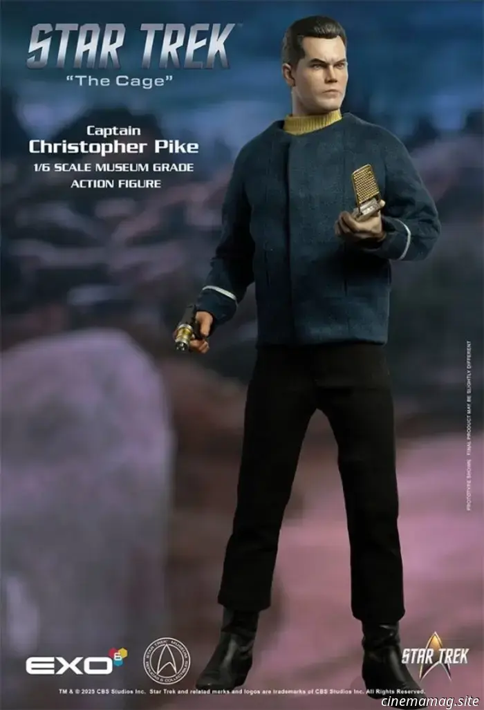 Il capitano Christopher Pike, protagonista di Star Trek "The Cage", svelato da EXO-6