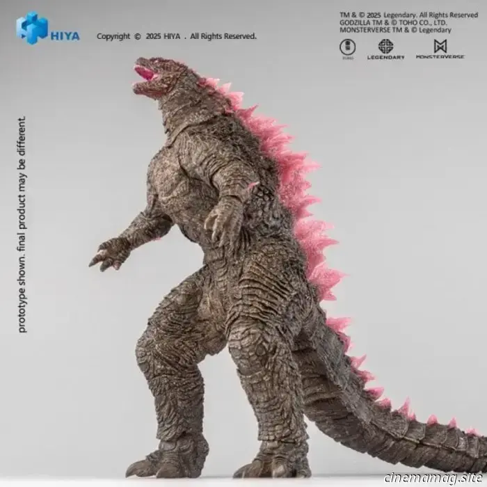 Hiya Toys lanza la figura de acción Godzilla Evolved con Rayo de Calor de Godzilla x Kong: The New Empire