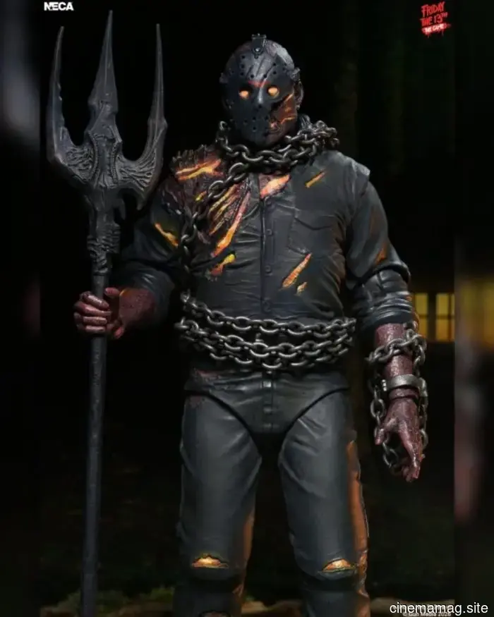 Пятница, 13-е: Ultimate Savini Jason фигурка действия из игры, выпущенная NECA